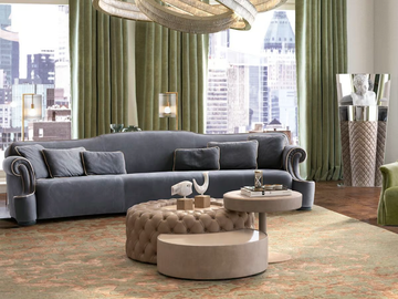 ORION - Low fabric coffee table by Siwa Soft Style - view 3